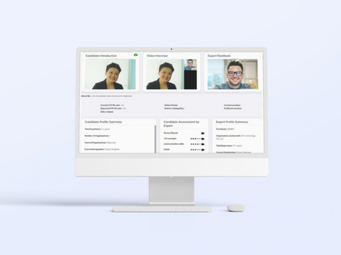 Skill management Platform with Video Conferencing screenshot 4