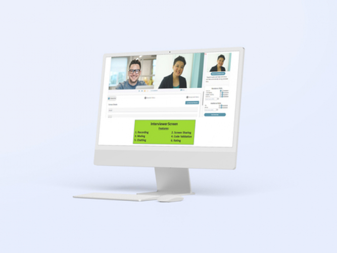 Skill management Platform with Video Conferencing screenshot 1