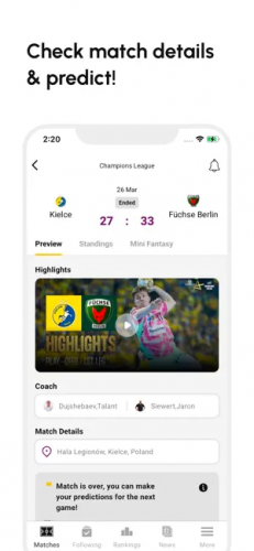 Handball Hub screenshot 5