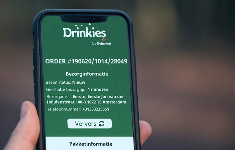 HEINEKEN Drinkies -  Mobile Commerce & Voice Assistant Skills screenshot 1