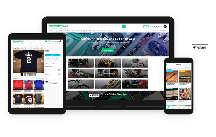 SIDELINESWAP - Where athletes buy and sell their gear screenshot 1