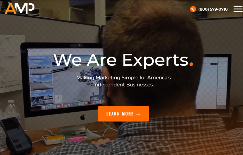 American Marketing & Publishing Rebranding and Website Redesign screenshot 1