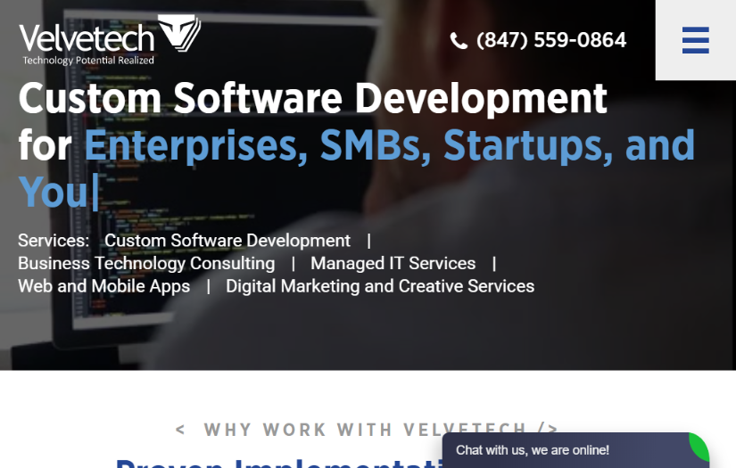 Velvetech screenshot 1