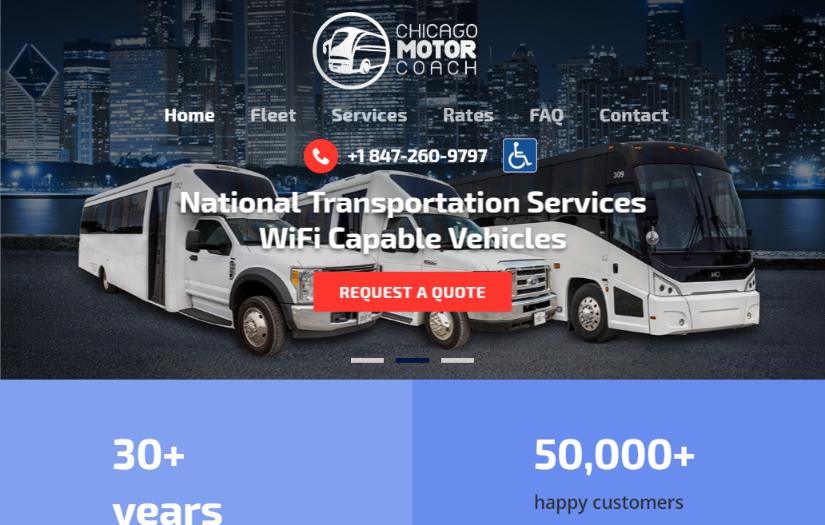 Chicago Motor Coach screenshot 1