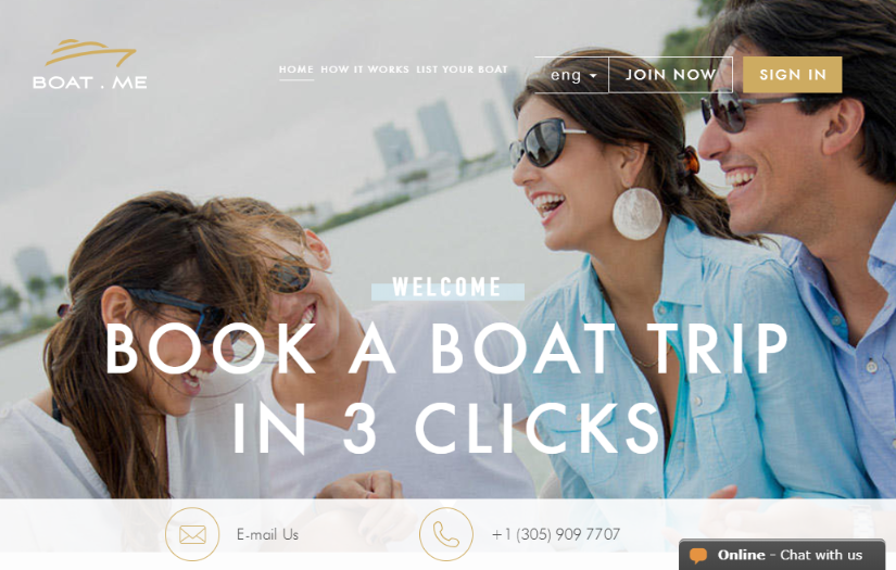 boat.me screenshot 1