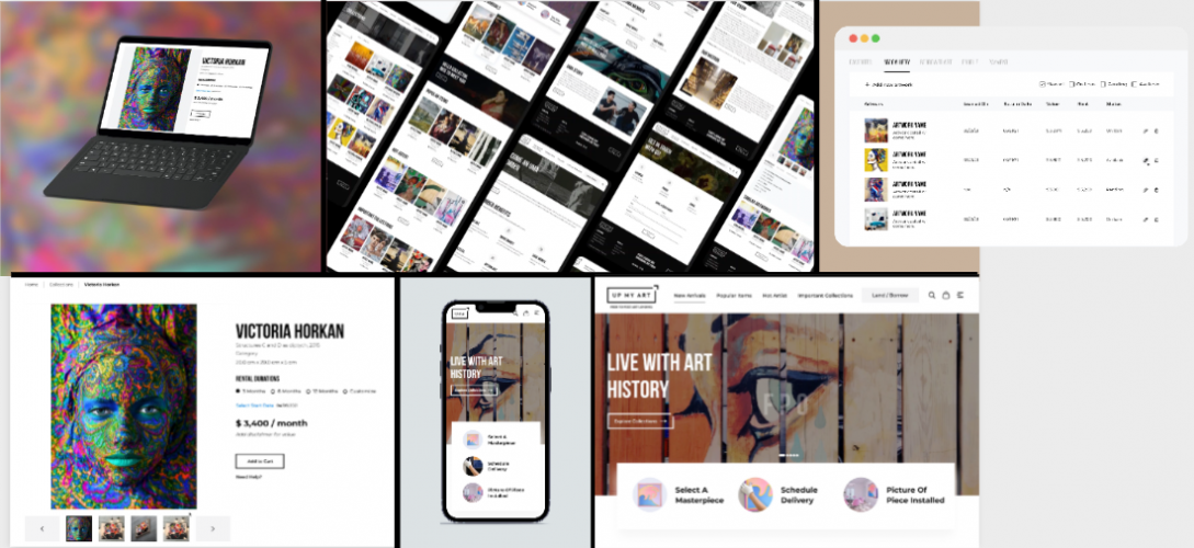 MVP Design & Development for a Fine Art Lending Platform screenshot 1