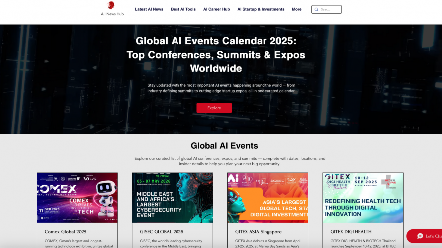 AI News Hub – Global AI Media & Insights Platform screenshot 2