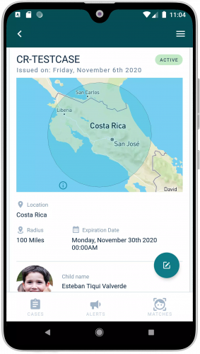 International Centre for Missing & Exploited Children (ICMEC) screenshot 1
