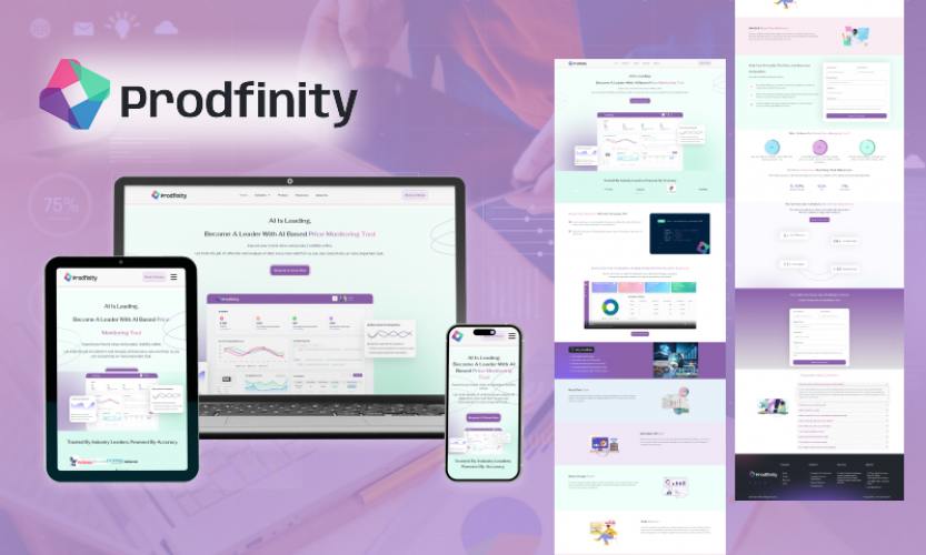 AI Software Company Website - WordPress Development Case Study screenshot 1