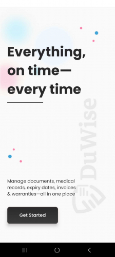 DuWise – Smart Bill Management and Reminder App  screenshot 1