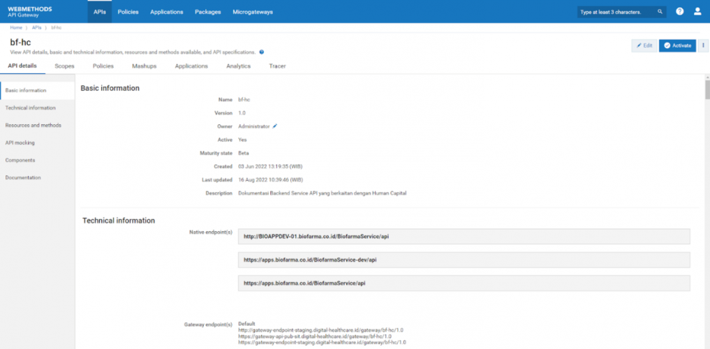 API Factory  screenshot 1