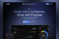 Investment Dashboard UI Design for FinTech Growth