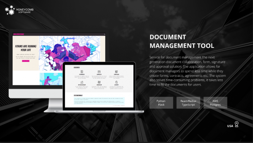 Ducument Management Tool screenshot 1