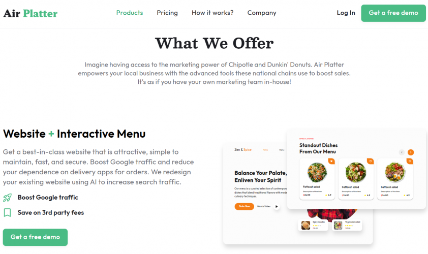 Air Platter screenshot 1