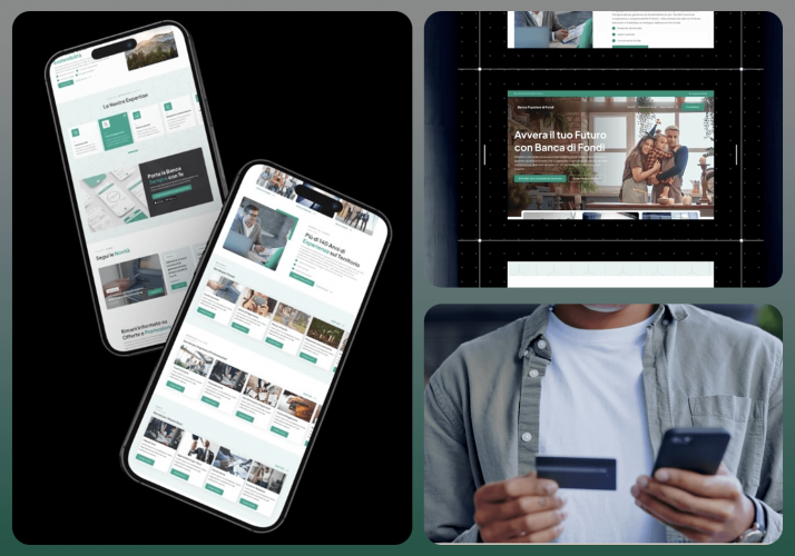 Website Redesign of Banca di Fondi screenshot 2
