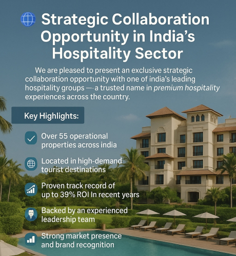 India Hospitality Expansion | Eco-Resorts, Heritage Assets & Luxury Tourism – Investor Collaboration Ongoiang  screenshot 1