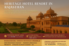 🏰 600-Year-Old Heritage Property – Hospitality & Tourism Development (Rajasthan, India)