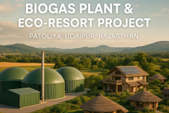♻️ Europe-Funded Biogas Plant & Eco-Resort Project – Udaipur, Rajasthan 🌐 IPO Vision | Sustainability Consulting | Global Green Capital Partnership