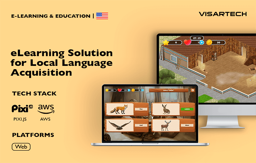 eLearning Solution for Local Language Acquisition screenshot 1