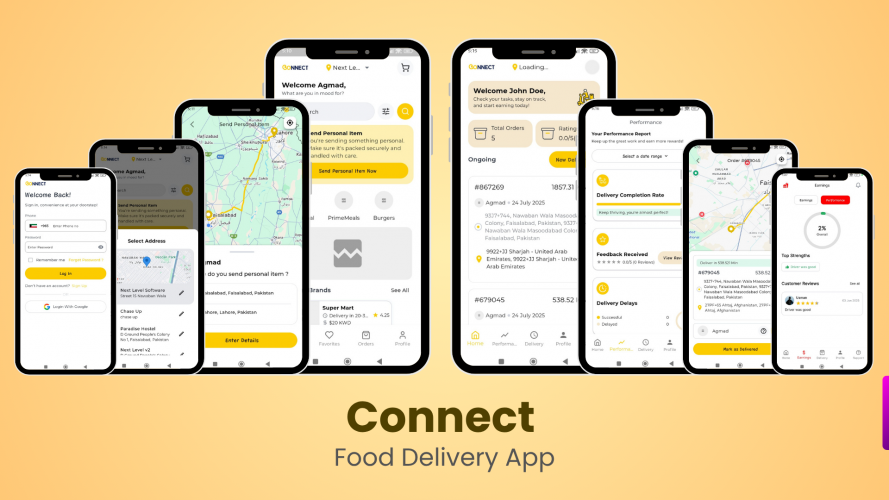 Connect – Multi-Vendor Delivery Platform screenshot 1