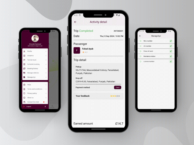 Pedicab London – Ride Booking Platform screenshot 4