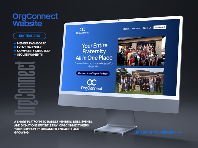 Org Connect – Membership & Fundraising Management screenshot 1