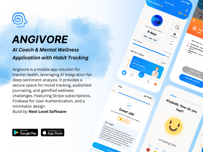 Angivore – AI Mood Tracking & Wellness App screenshot 2
