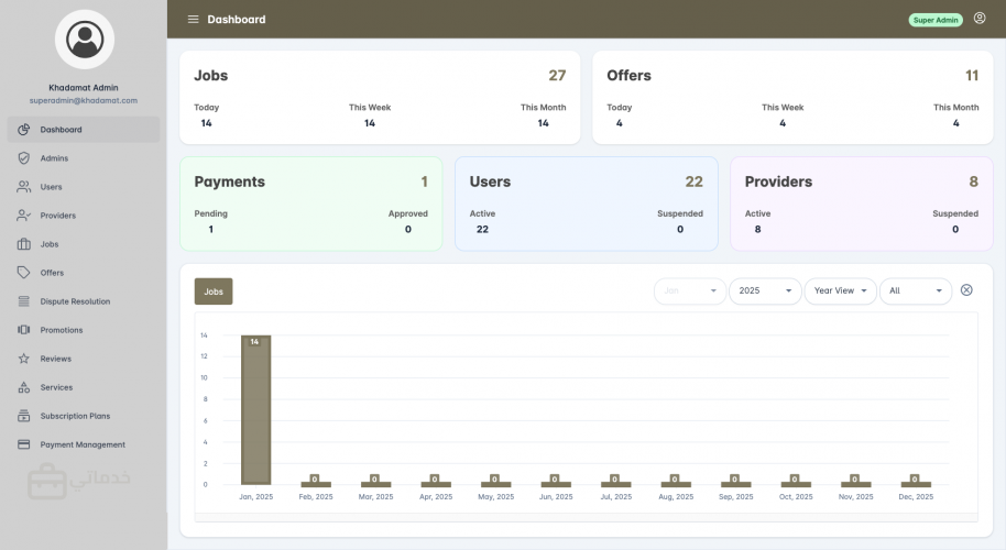 Khadamat – On-Demand Service Marketplace screenshot 3
