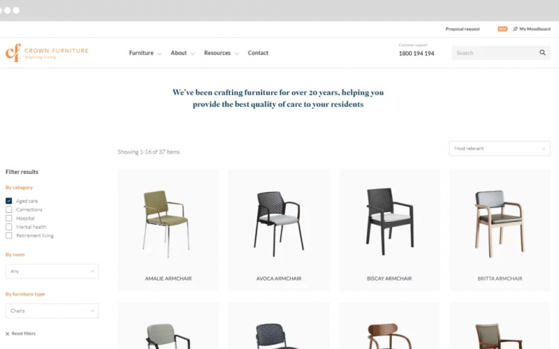 Crown Furniture screenshot 1
