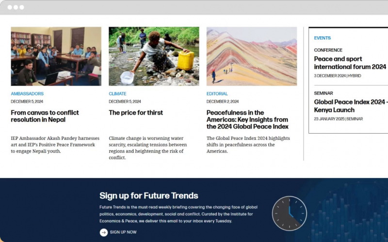 Vision of Humanity screenshot 3