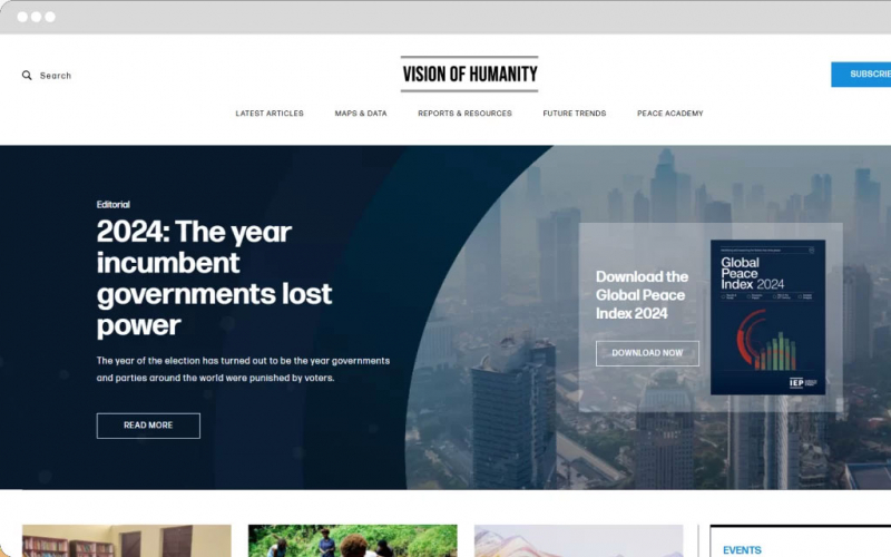 Vision of Humanity screenshot 2