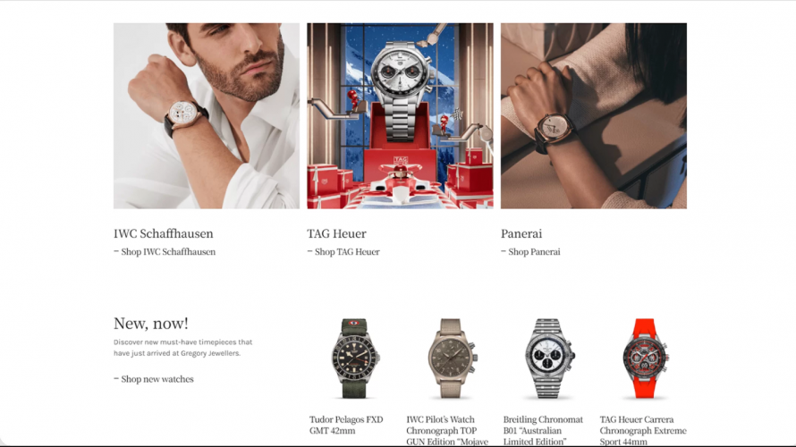 Gregory Jewellers screenshot 1