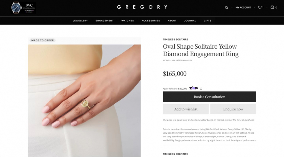 Gregory Jewellers screenshot 3