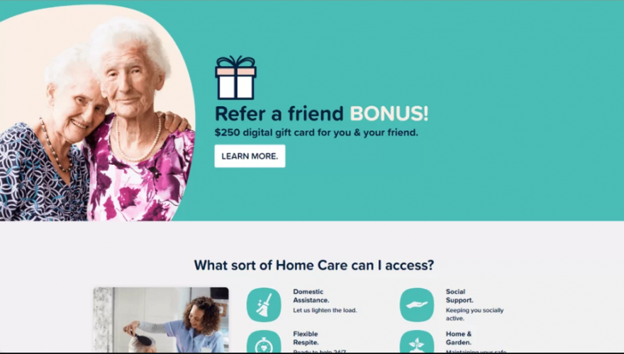 myHomecare screenshot 1