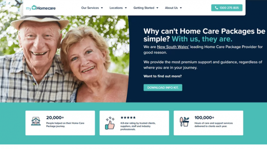 myHomecare screenshot 2