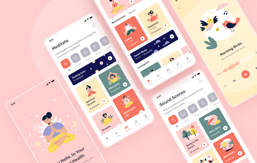 Meditation App screenshot 1