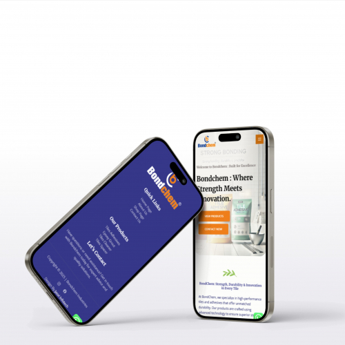 Bondchem Chemicals Website screenshot 3