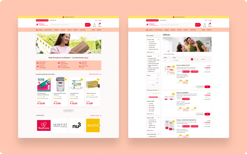 Redcare Pharmacy (Shopapotheke) - Transforming their e-commerce shops into a new world screenshot 2