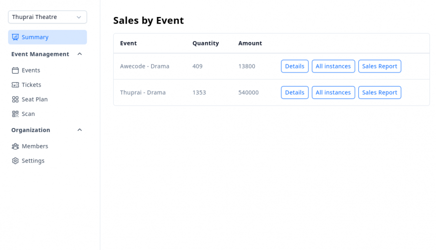 Compete Ticketing Solutions screenshot 2