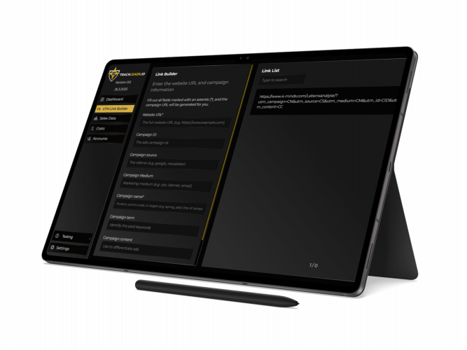 Trackleads: Comprehensive Lead & Revenue Analysis Platform screenshot 1