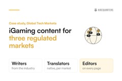 Compliant iGaming content across three regulated markets