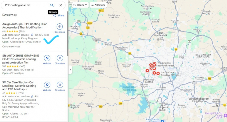 Digital Marketing for a Automobile Brand screenshot 1