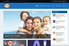 Wordpress health blog site retainer