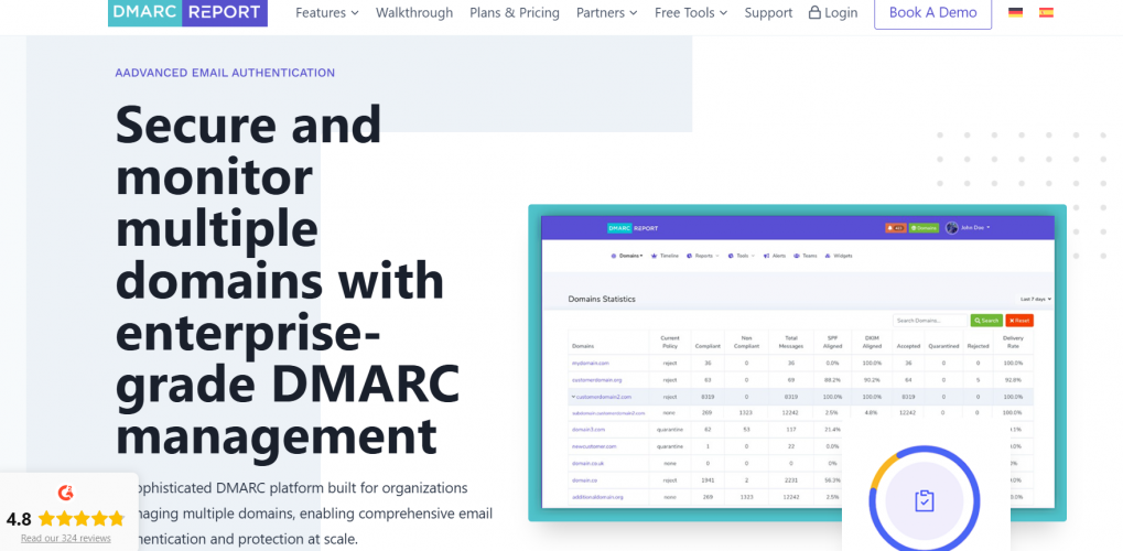 DMARC Report screenshot 2