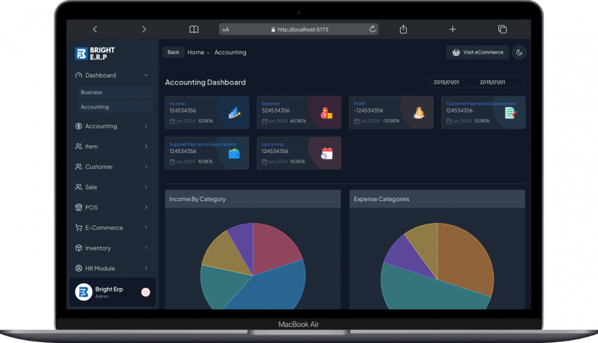 Bright Erp screenshot 5