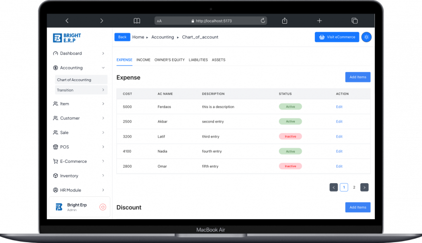 Bright Erp screenshot 3