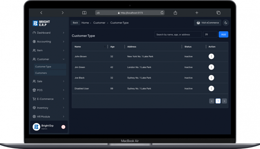 Bright Erp screenshot 4