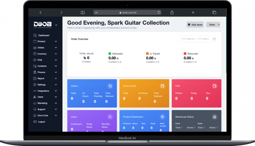 Doob Multivendor E-commerce Solution screenshot 4