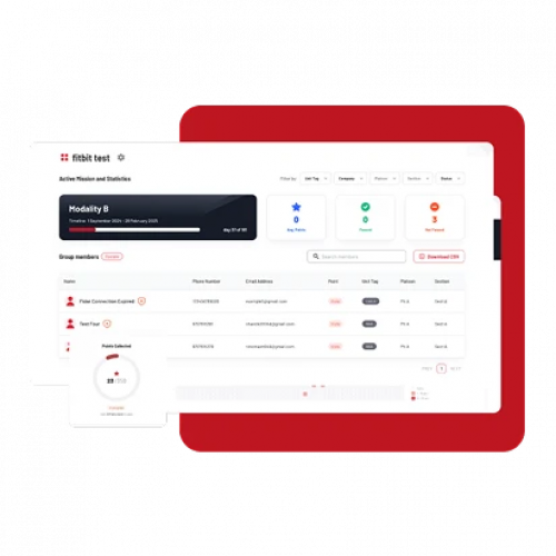 Automating Fitness Monitoring at Scale with an Integrated Web App screenshot 1