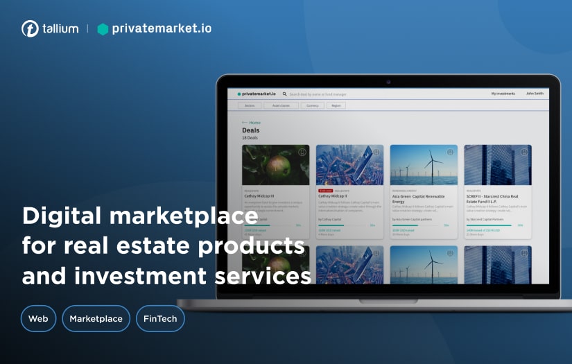 Privatemarket.io screenshot 1